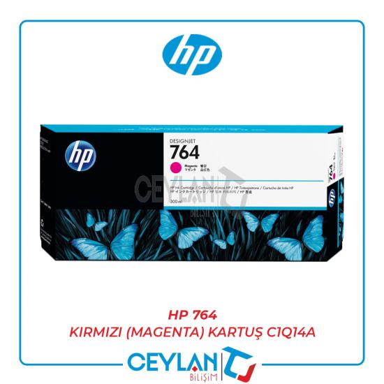 HP 764 Kırmızı (Magenta) Kartuş C1Q14A