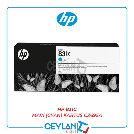 HP 831C Mavi (Cyan) Kartuş CZ695A