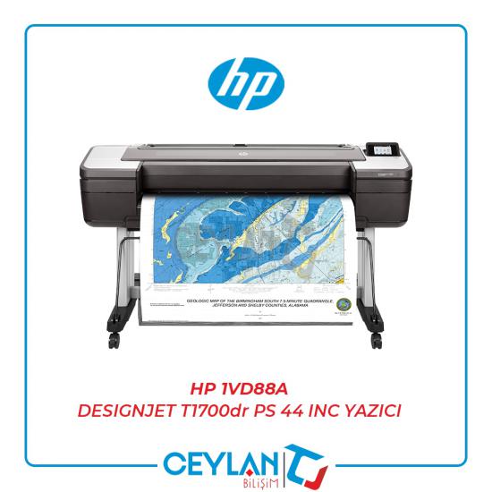 HP 1VD88A DESIGNJET T1700dr PS