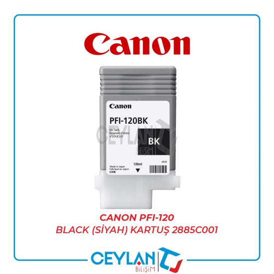Canon PFI-120 Black (Siyah) Kartuş 2885C001