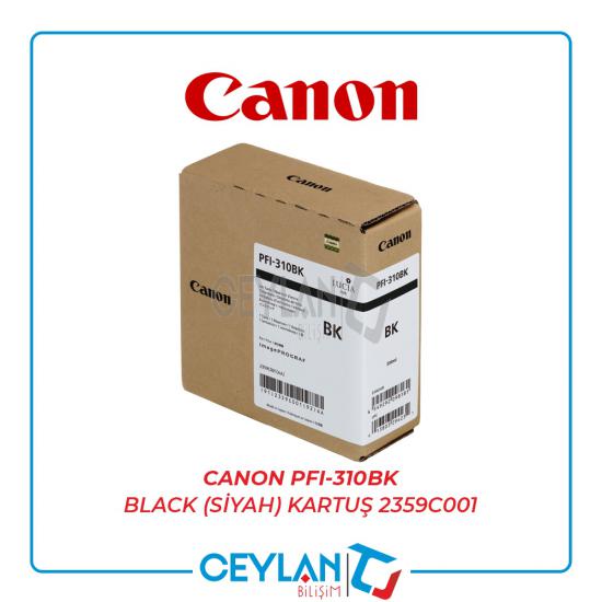 Canon PFI-310BK Black (Siyah) Kartuş 2359C001