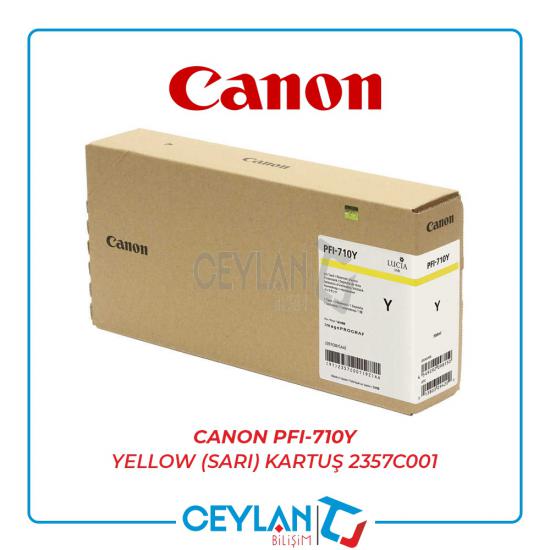 Canon PFI-710Y YELLOW (SARI) Kartuş 2357C001
