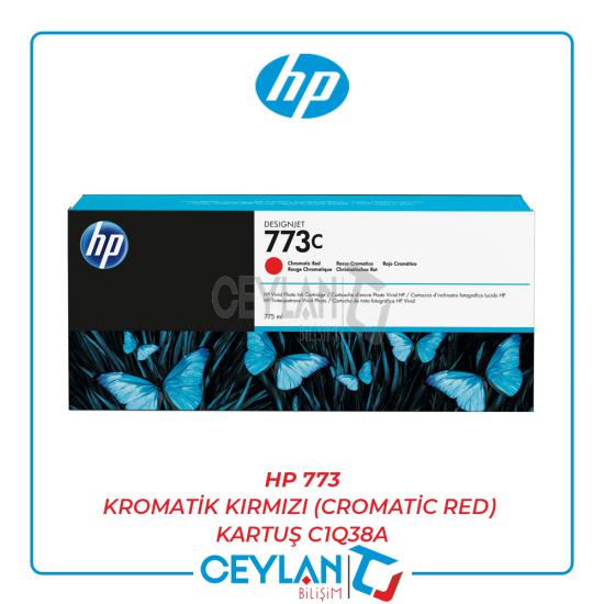 HP 773 Kromatik Kırmızı (Cromatic Red) Kartuş C1Q38A