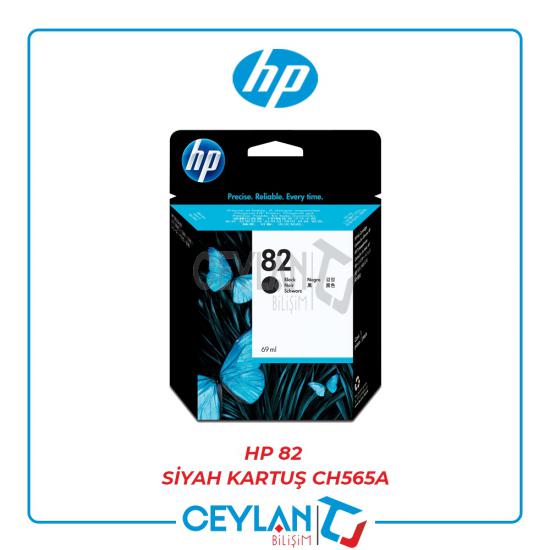 HP 82 Siyah Kartuş CH565A