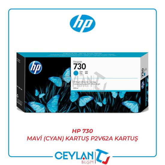 HP 730 Mavi (Cyan) Kartuş P2V62A