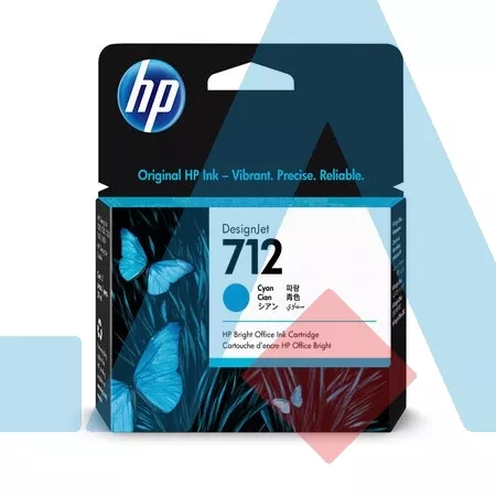 HP 712-3ED67A Mavi Orijinal Kartuş