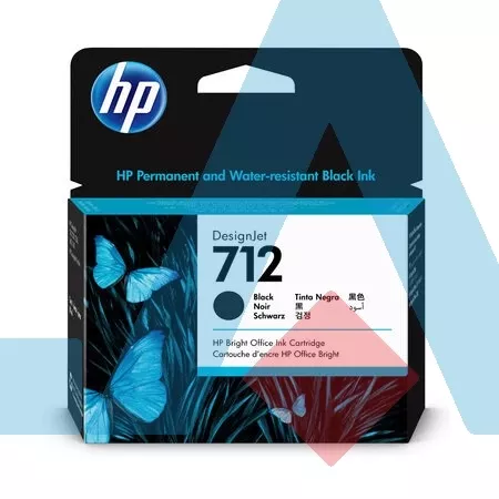 HP 712-3ED71A Siyah Orijinal Yüksek Kapasiteli Kartuş