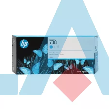 HP 738-676M6A Mavi Yüksek Kapasiteli Orijinal Kartuş