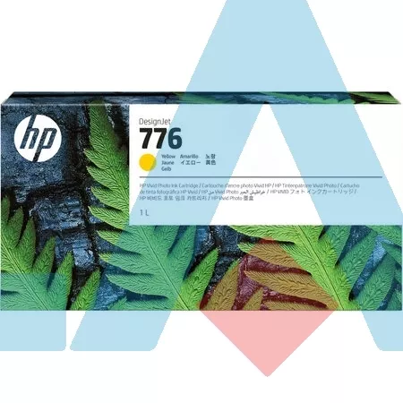 HP 776-1XB08A Sarı Orijinal Kartuş
