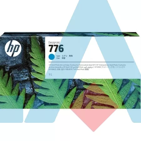 HP 776-1XB09A Mavi Orijinal Kartuş