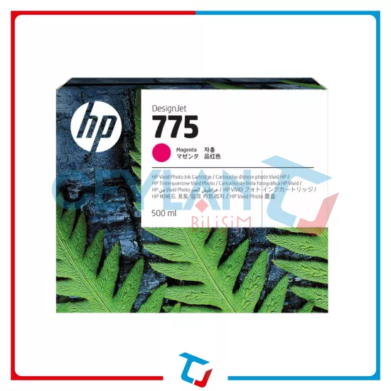 HP 775 500-ml Magenta Ink Cartridge