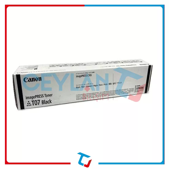 Canon T07 Black Toner Cartridge 3641C001AA