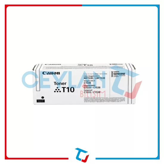 Canon T10 4566C001 Siyah Orijinal Toner