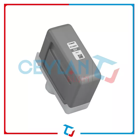 Canon PFI-3300GY Grey Ink Tank | 330ml Cartridge | 6437C001AA 