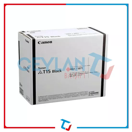 Original Canon T15 Black Toner Cartridge (5818C001AA)