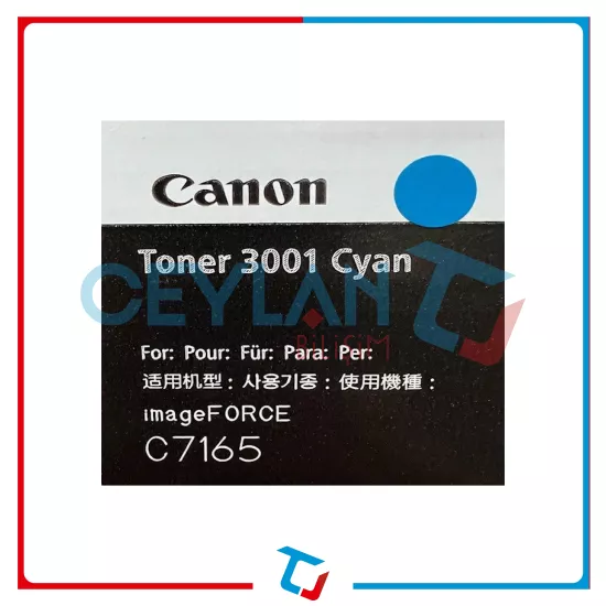 Canon 3001 Cyan Toner Cartridge 6493C001AA