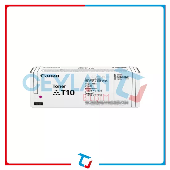 Canon T10 4564C001 Kırmızı Orijinal Toner