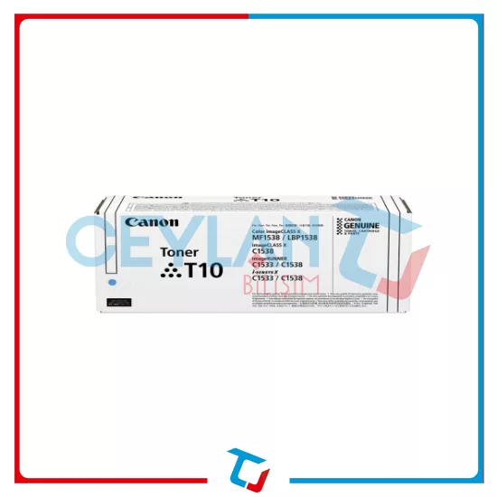 Canon T10 4565C001 Mavi Orijinal Toner