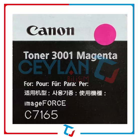 Canon 3001 Magenta Toner Cartridge 6494C001AA