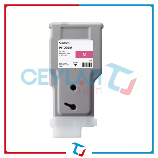 Canon PFI-207 M / Magenta Orijinal Kartuş