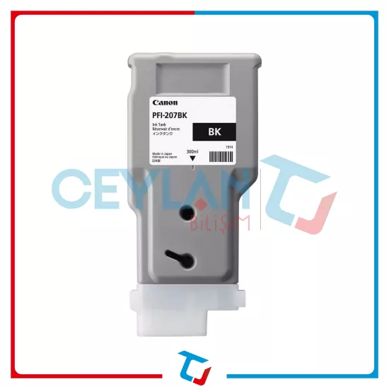 Canon PFI-207 BK Orijinal Kartuş