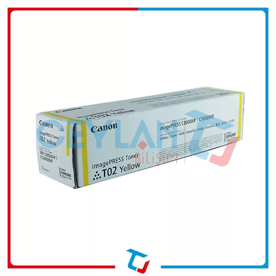 Canon T02 8532B001 Sarı Toner