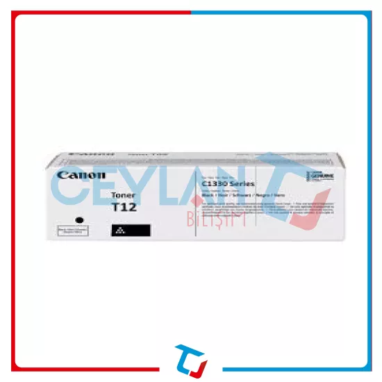 Original Canon T12 Black Toner  (5098C006AA)