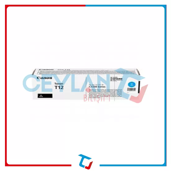 Original Canon T12 Cyan Toner  (5097C006AA)