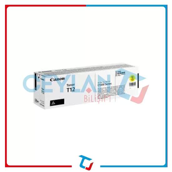 Original Canon T12 Yellow Toner  (5095C006AA)
