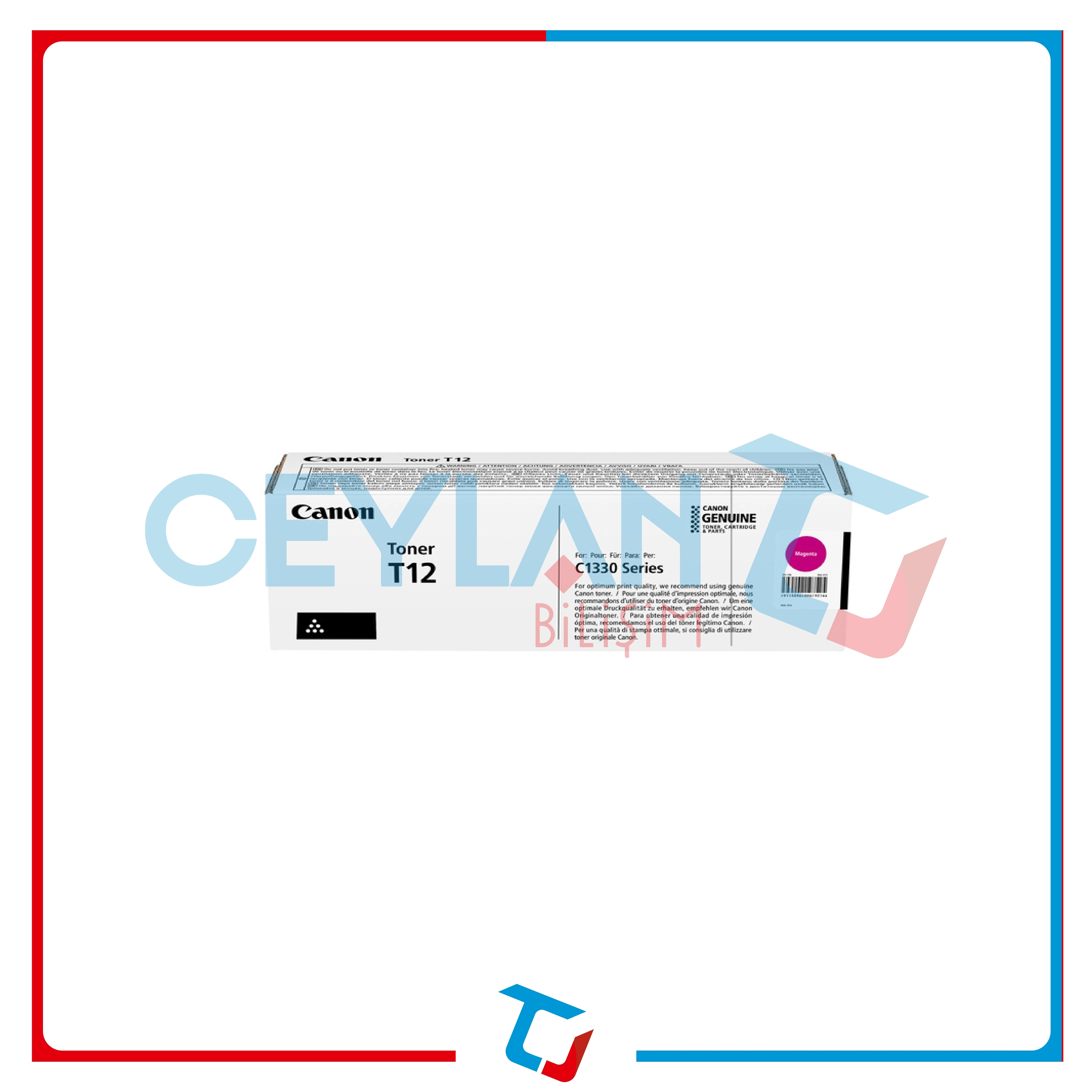 Original Canon 5096C006AA TONER T12 MAGENTA